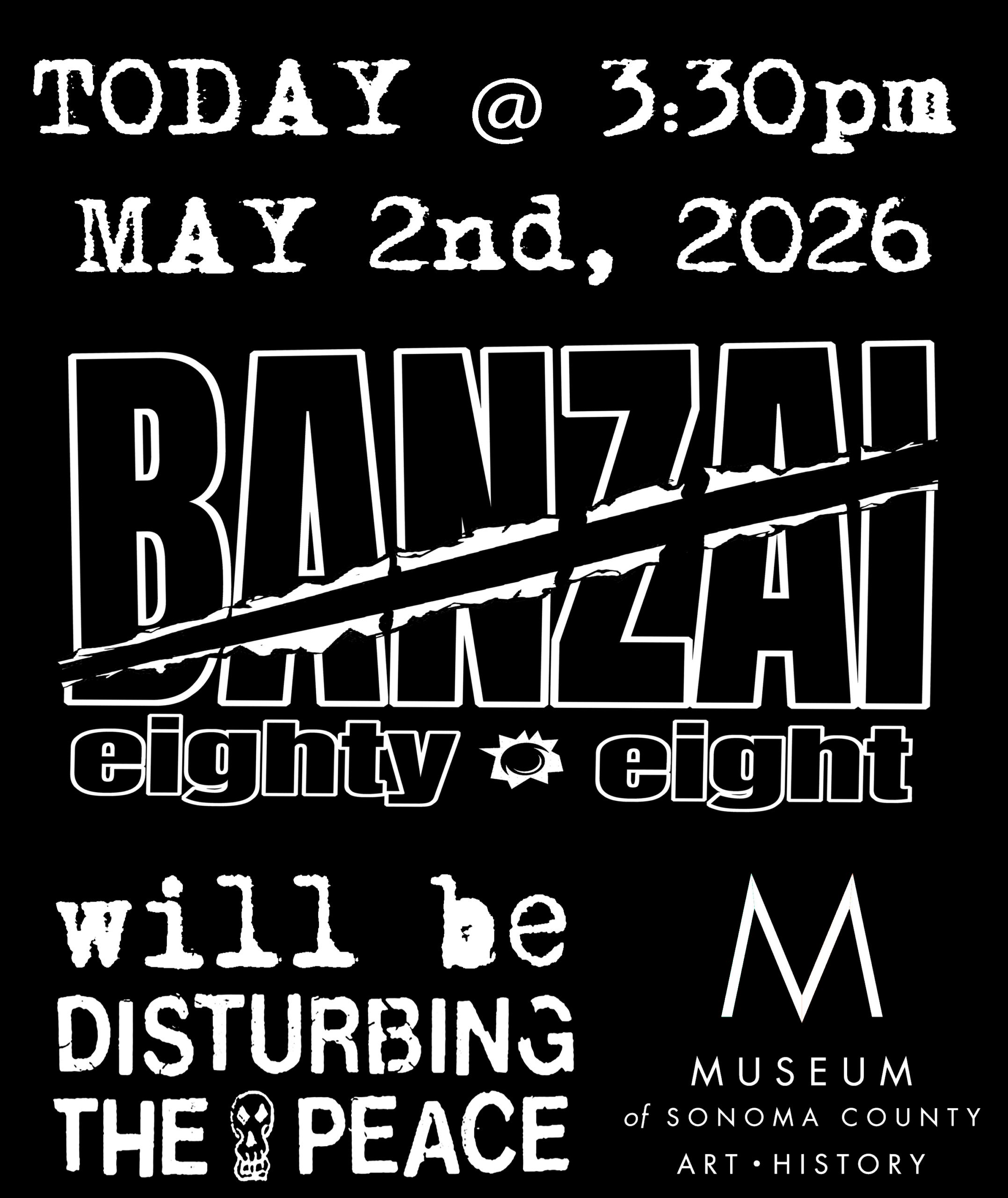 Next show flyer